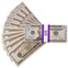 $2,000 Prop Money (1 Stack of $20 Bills, New Series)
