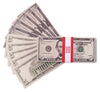 $2,500 Prop Money (5 Stacks of $5 Bills, New Series)