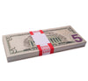 $2,500 Prop Money (5 Stacks of $5 Bills, New Series)