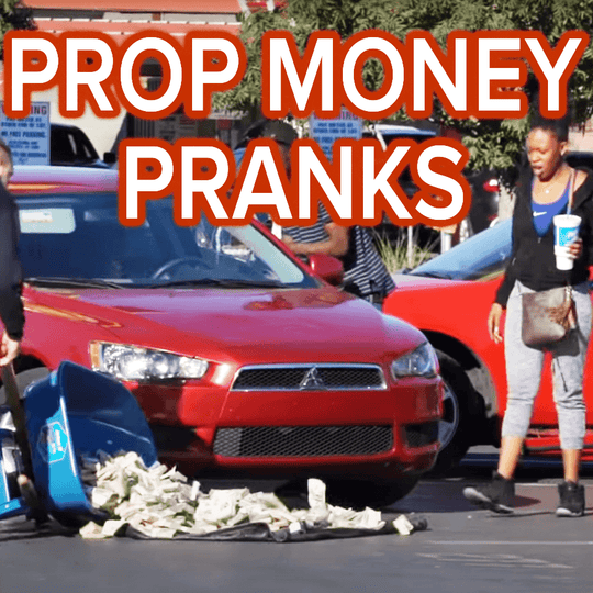 The 10 Most Famous Prop Money Pranks on YouTube